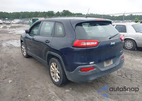 2015 Jeep Cherokee Sport from USA, damaged, VIN 1C4PJLAB9FW539462